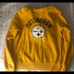 PINK Victoria’s Secret Steelers zip hoodie